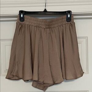 NWT Wishlist Women's Mocha Silk Shorts size M